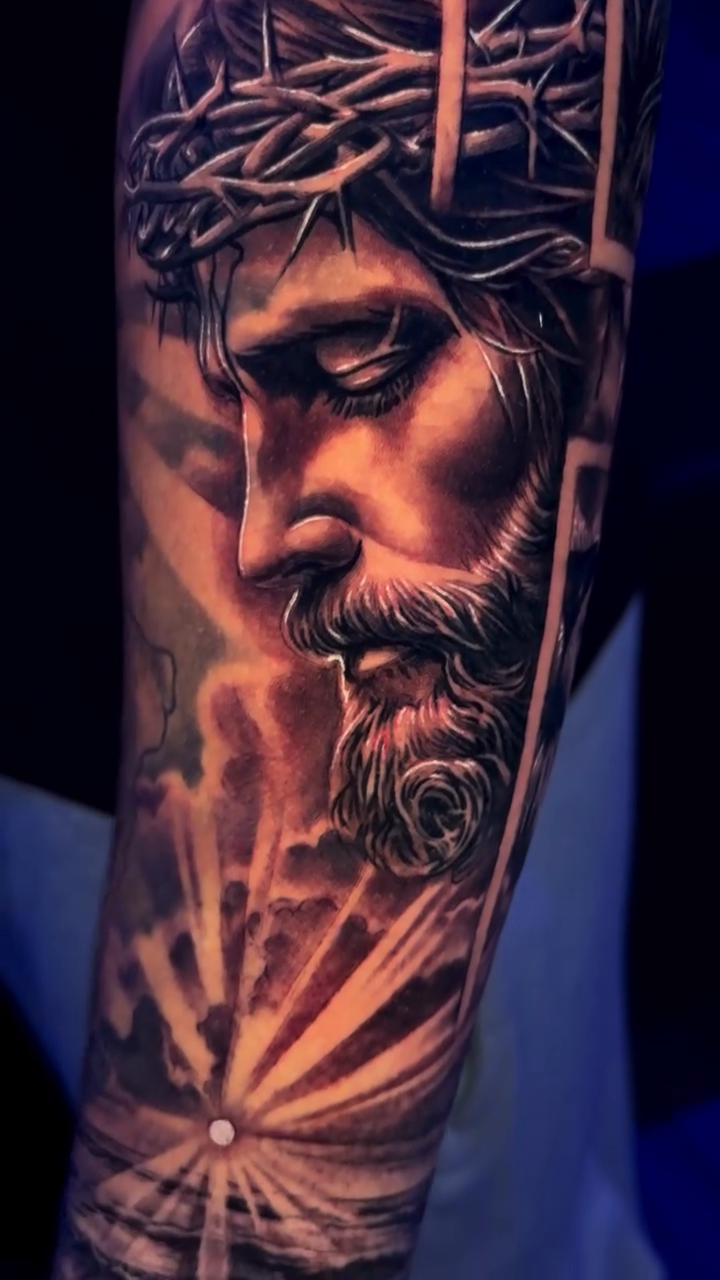 Tattoo by @therealraw_tattoos — realism, black_and_grey