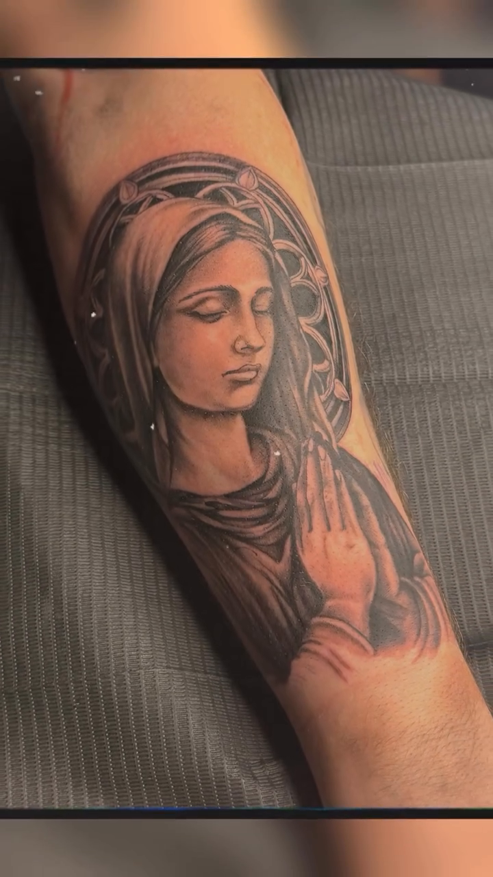 Tattoo by @scottys_ink315 — realism, black_and_grey
