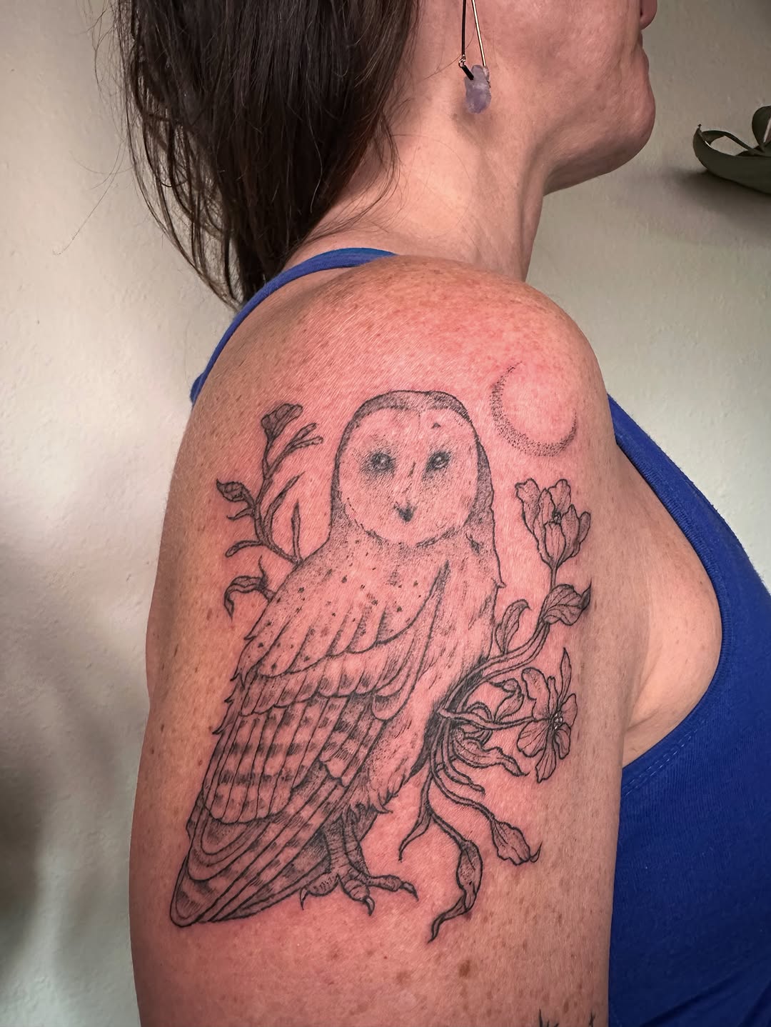 Tattoo by @folkandfernink โ black_and_grey