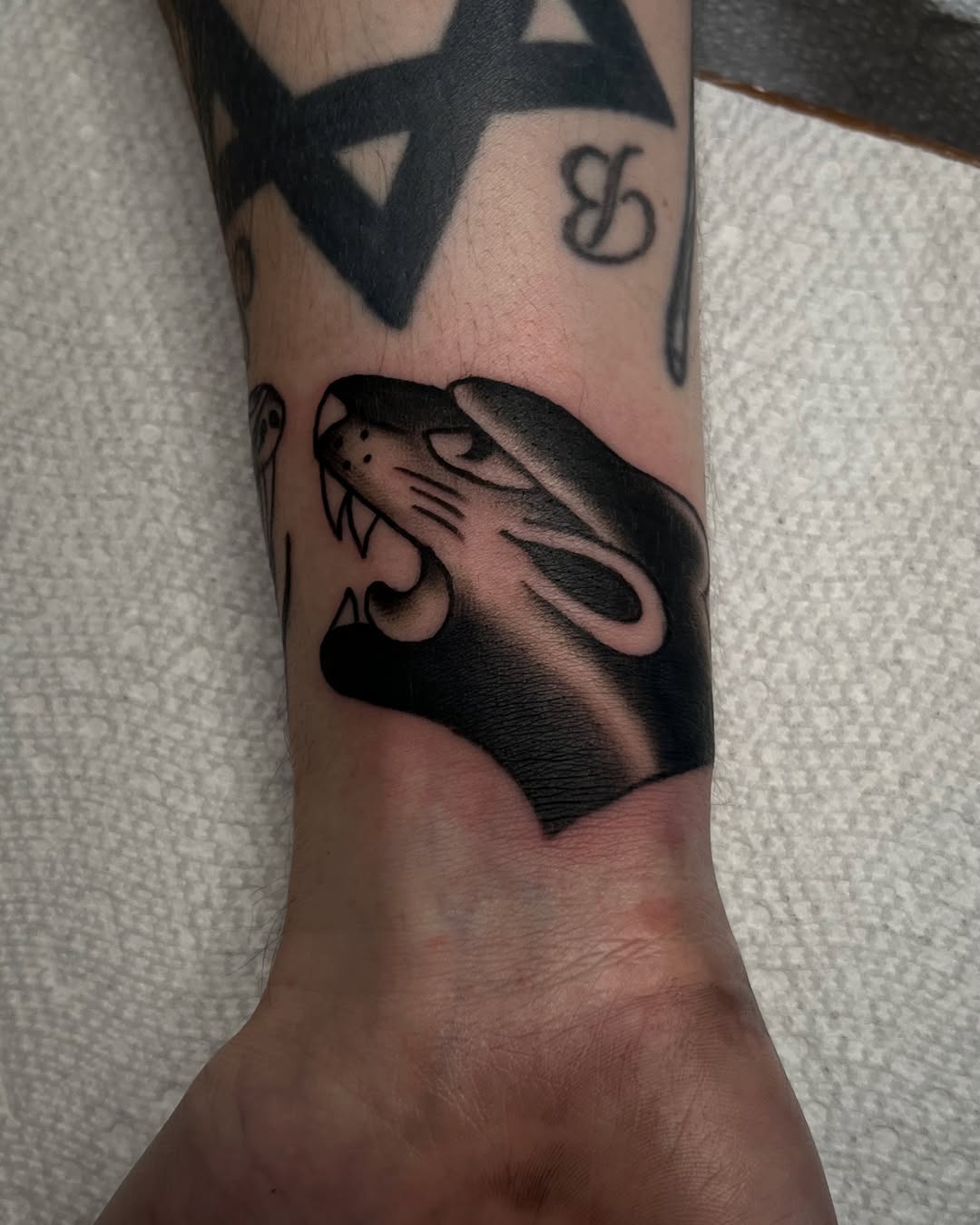 Tattoo by @high.hurdle.tattoo — american_traditional, blackwork