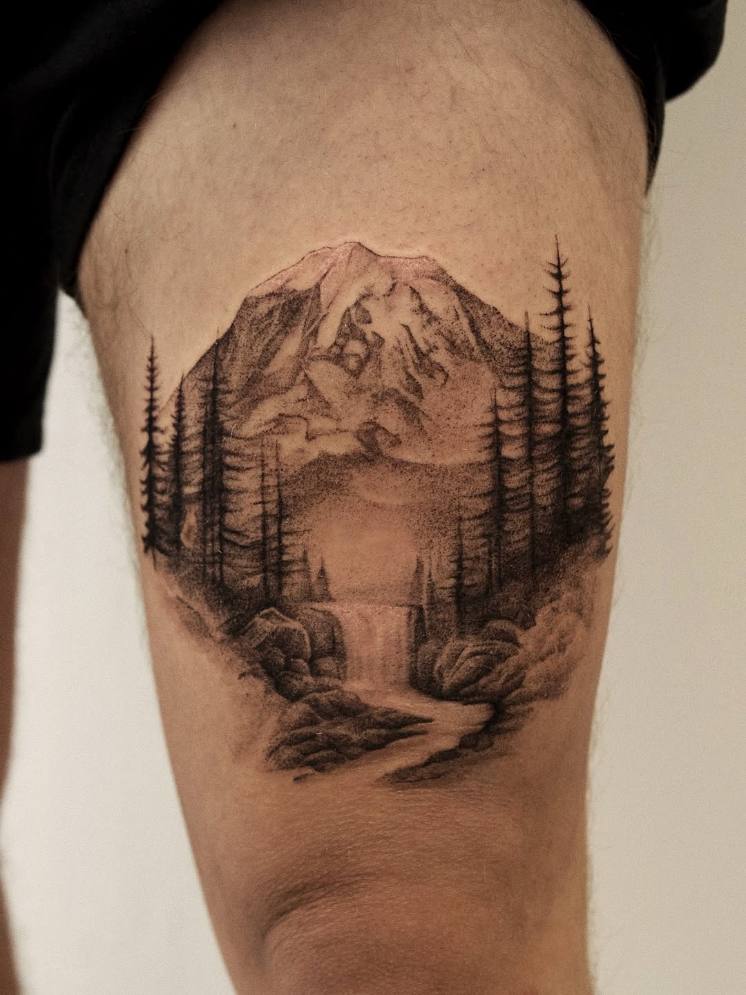 Tattoo by @quindaytattoos — realism, black_and_grey