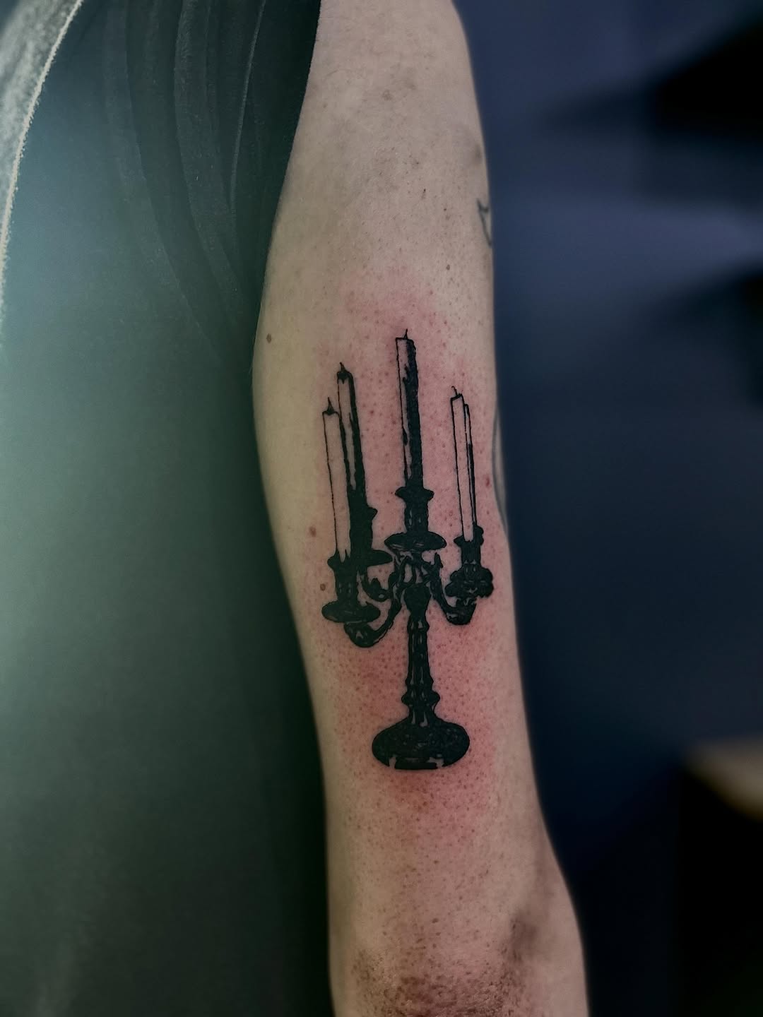Tattoo by @azra.ink — blackwork
