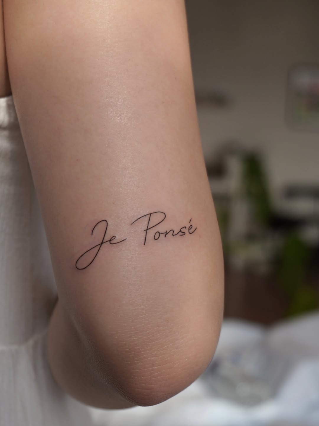 Tattoo by @ayalas._.ink — fine_line, lettering_script