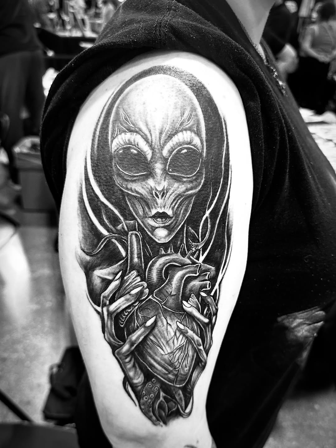 Tattoo by @tattyourface โ realism, dark_realism