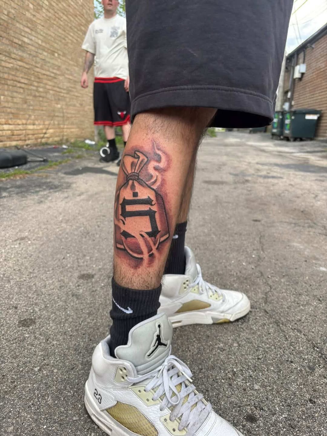 Tattoo by @blessedbychapo — black_and_grey, realism