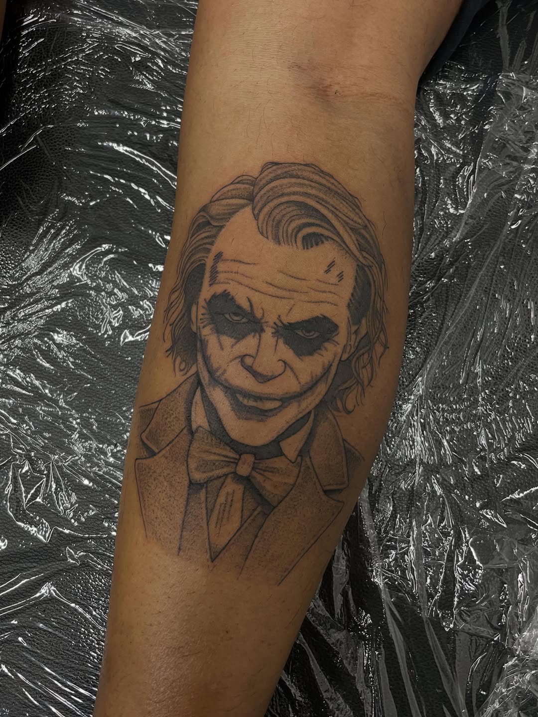 Tattoo by @dom.tattoos โ realism, black_and_grey