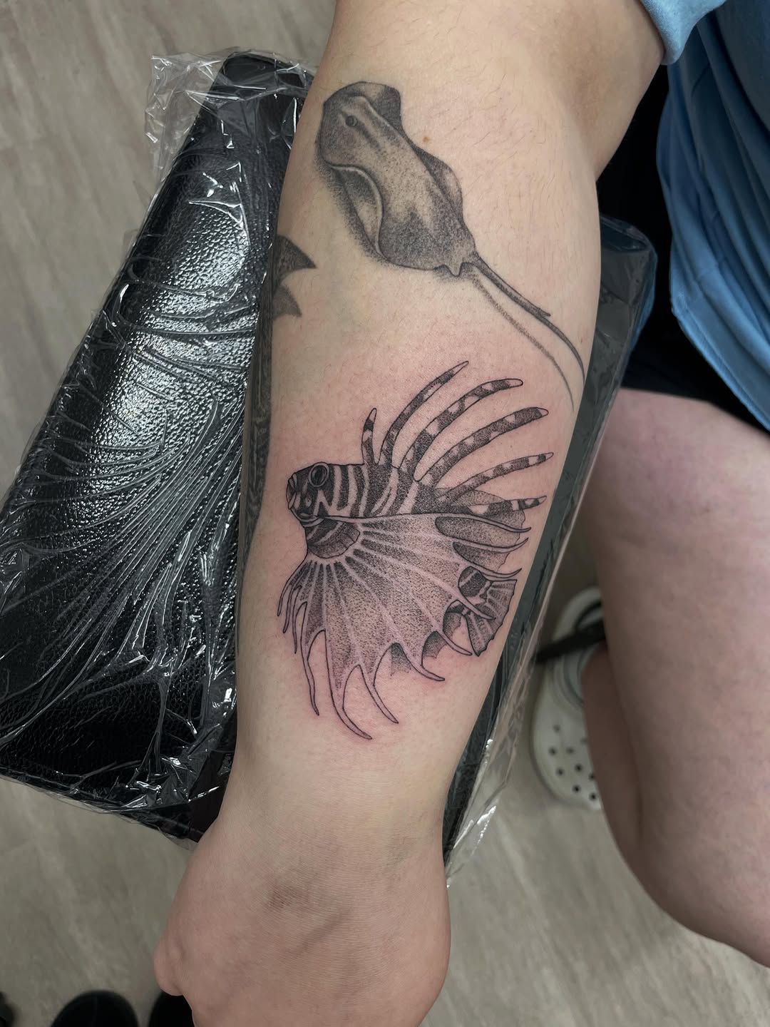 Tattoo by @dom.tattoos โ realism, black_and_grey