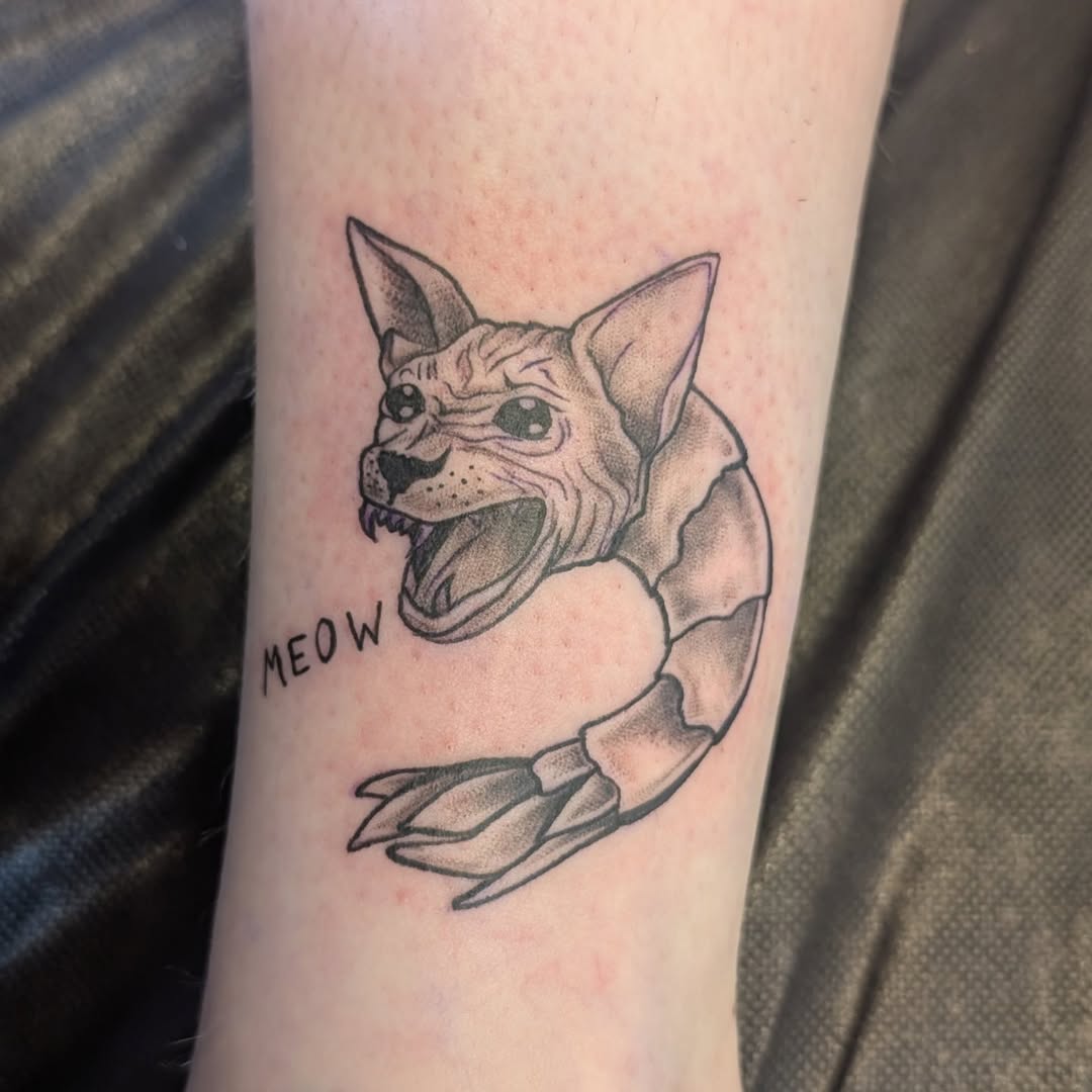 Tattoo by @tattoosbymichaelamay — black_and_grey