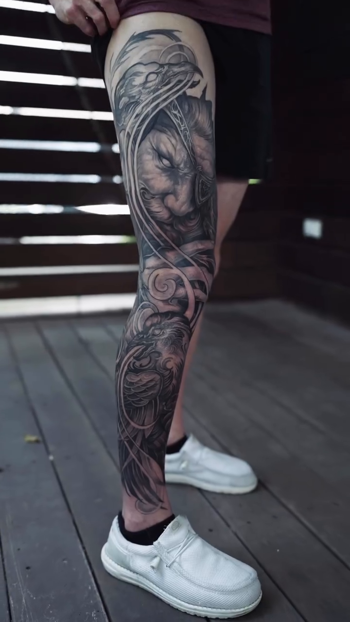Tattoo by @jennal_wang — black_and_grey, realism
