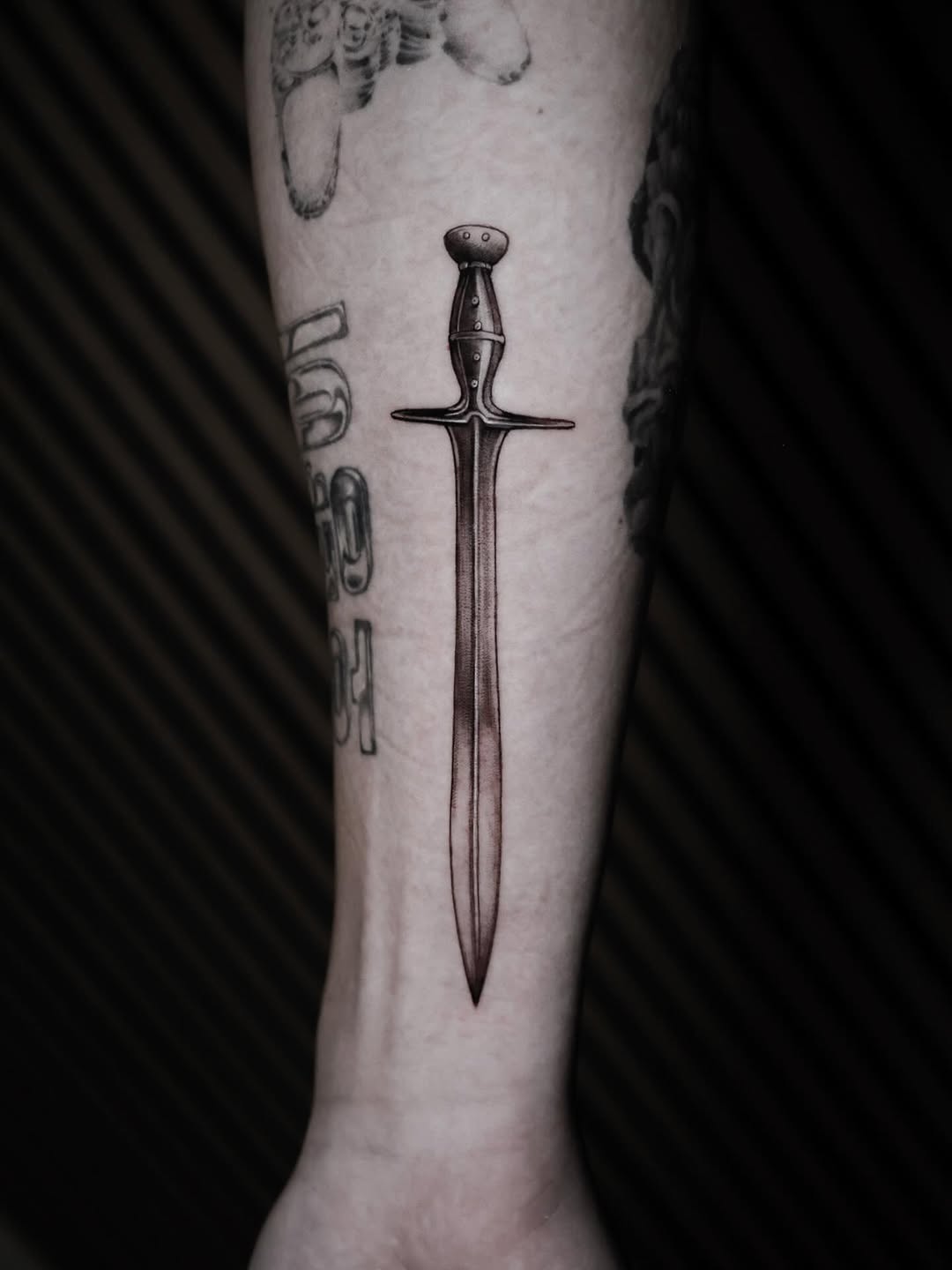 Tattoo by @zk.ink — realism, black_and_grey