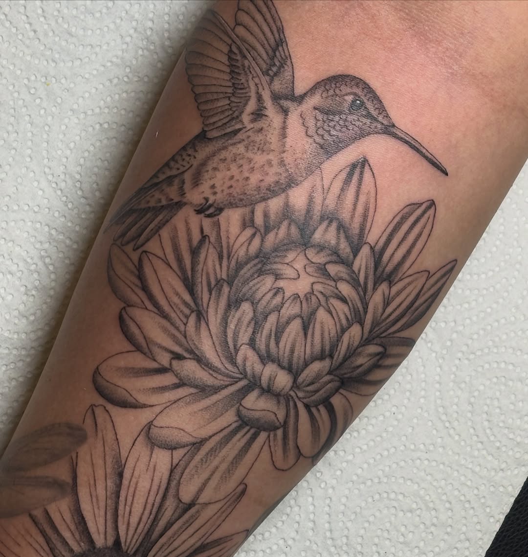 Tattoo by @brixtatts β realism, black_and_grey