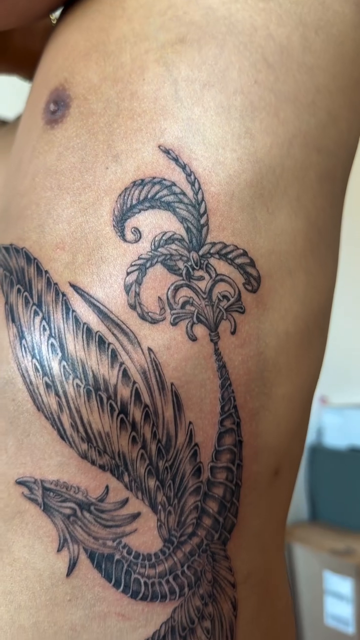 Tattoo by @loorrnn — black_and_grey, realism