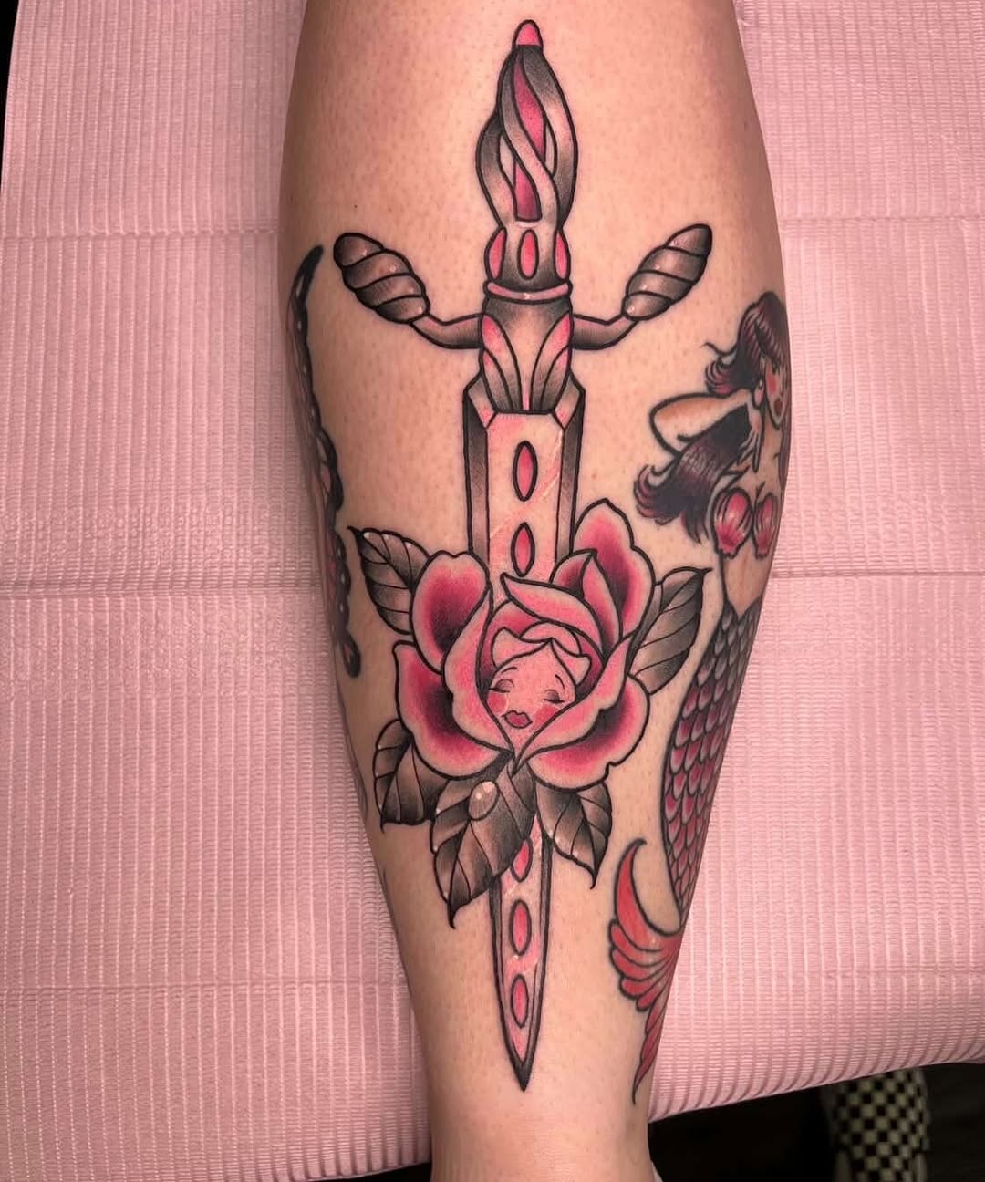 Tattoo by @missmasloff_tattoos — american_traditional, illustrative