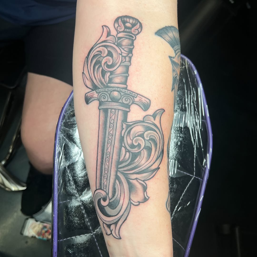 Tattoo by @bmocktattoo โ black_and_grey, illustrative