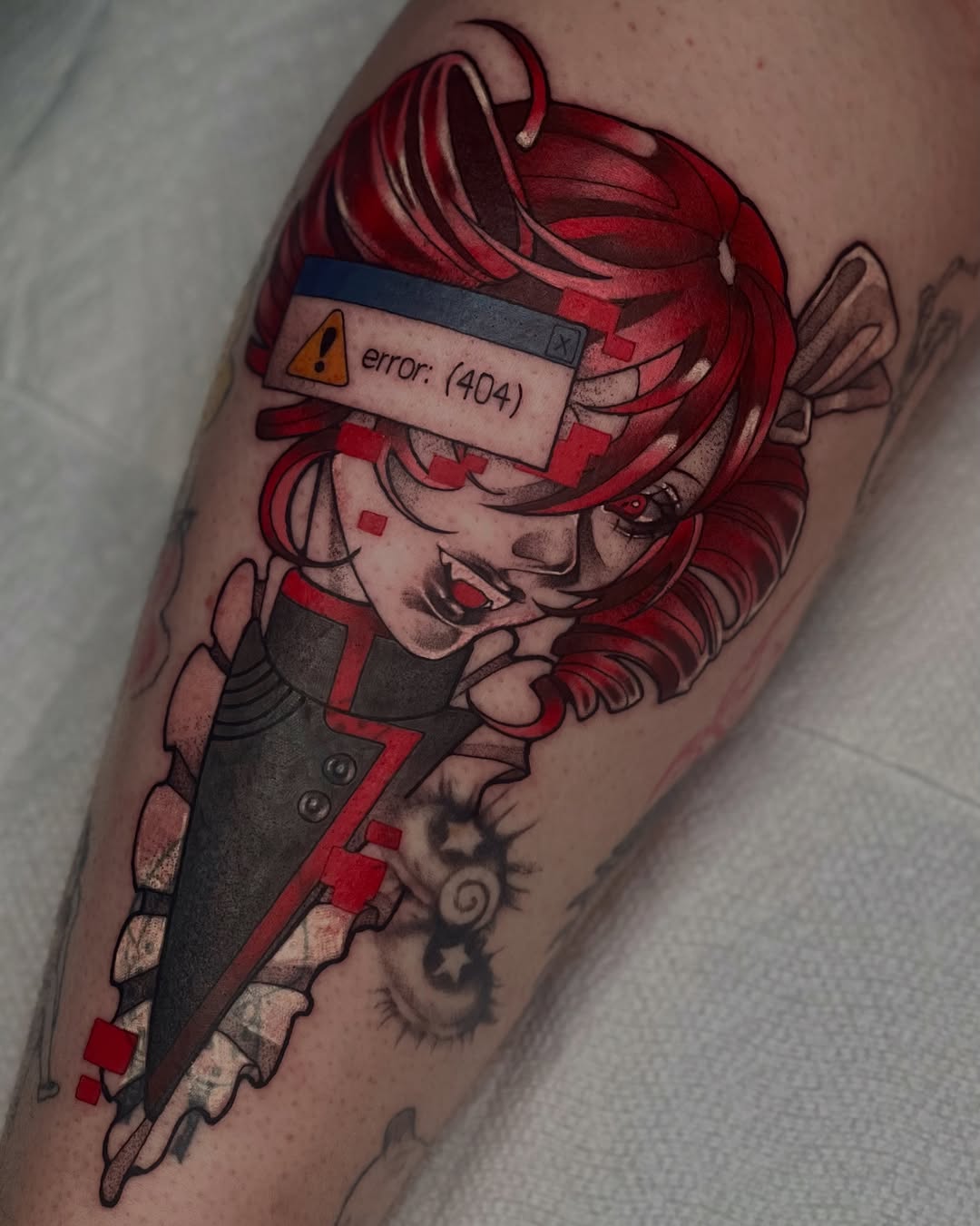 Tattoo by @mousepawz_tattoo β anime, trash_polka