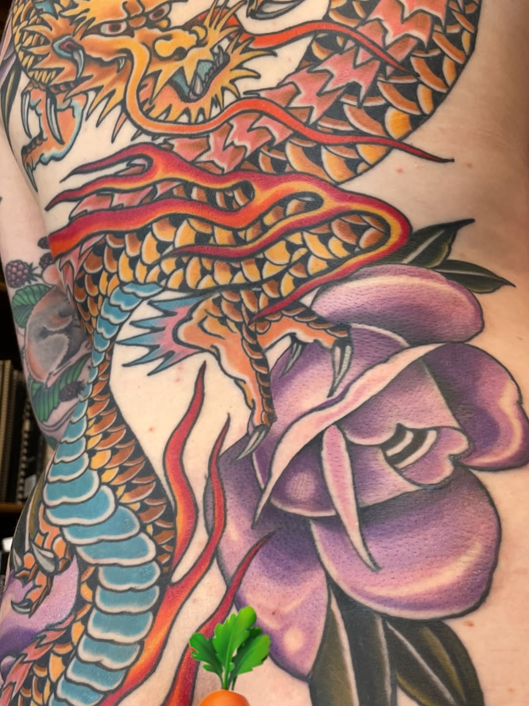 Tattoo by @brianhutflies — japanese_irezumi, illustrative