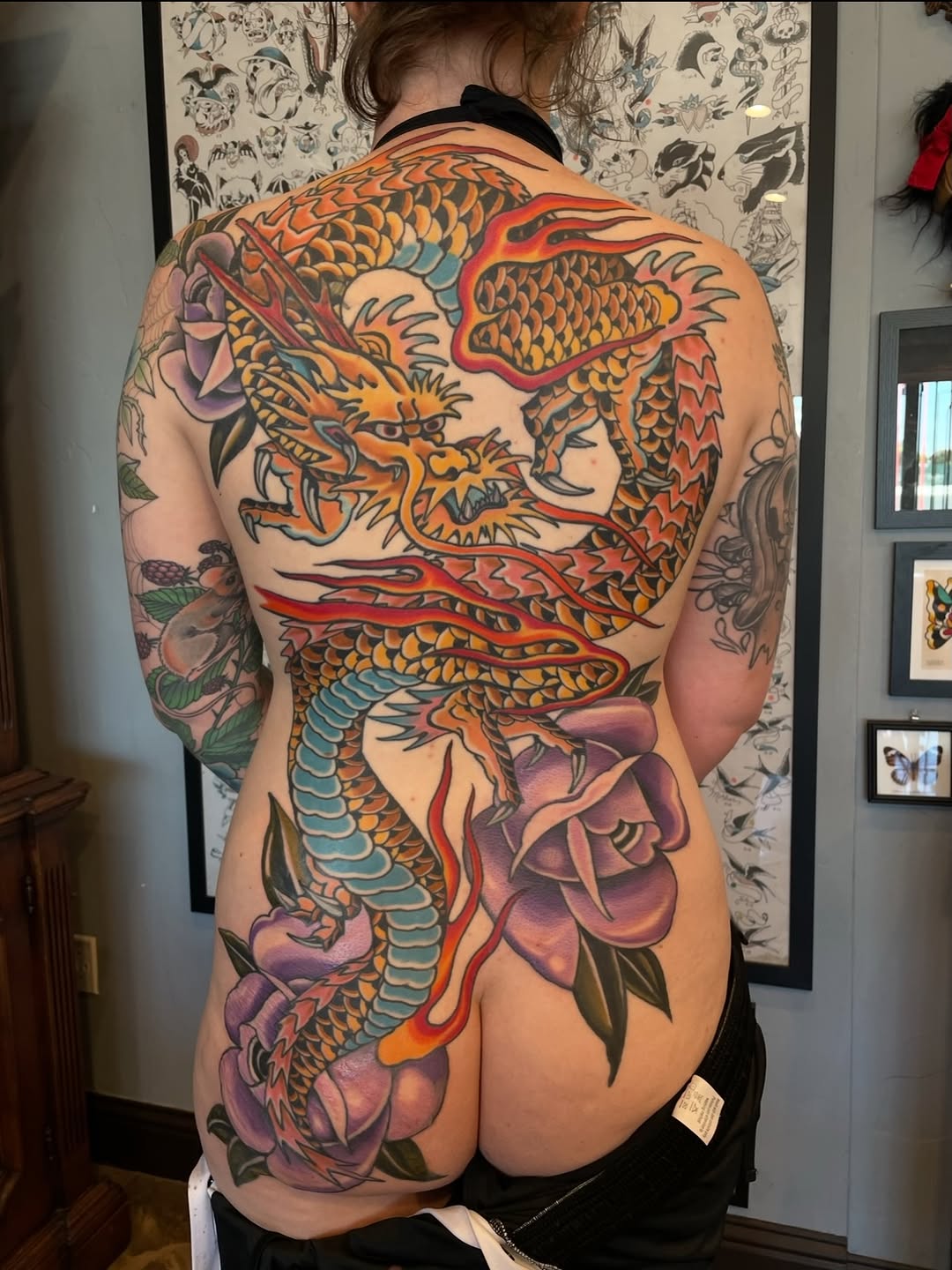 Tattoo by @brianhutflies — japanese_irezumi, illustrative