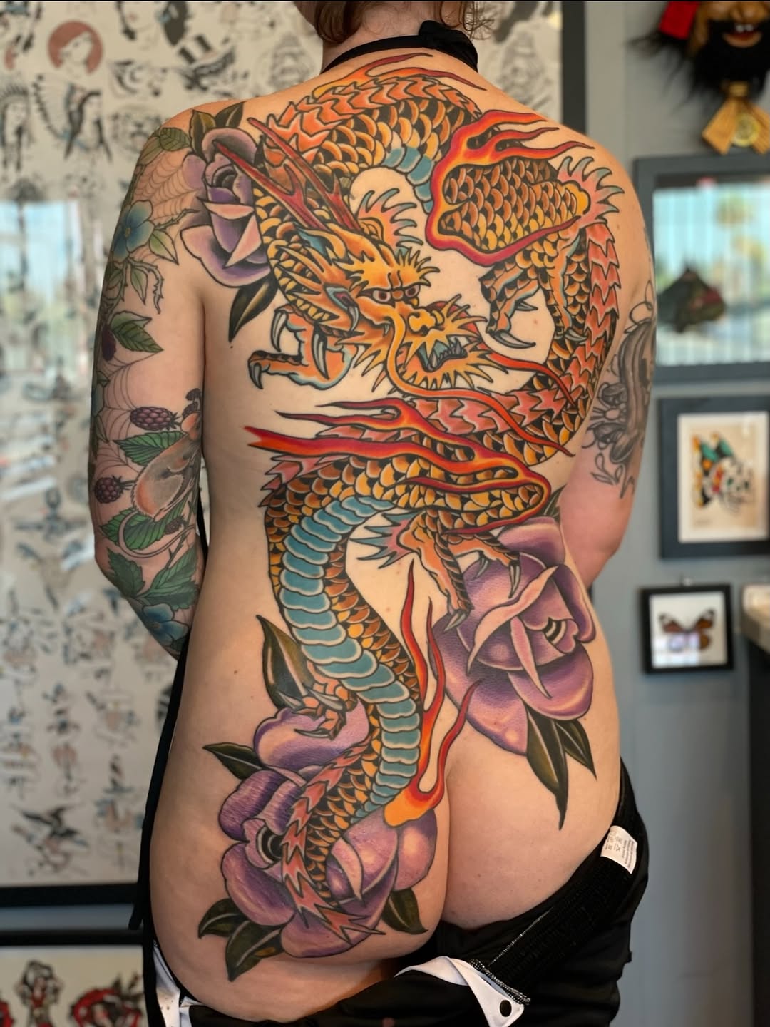 Tattoo by @brianhutflies — japanese_irezumi, illustrative
