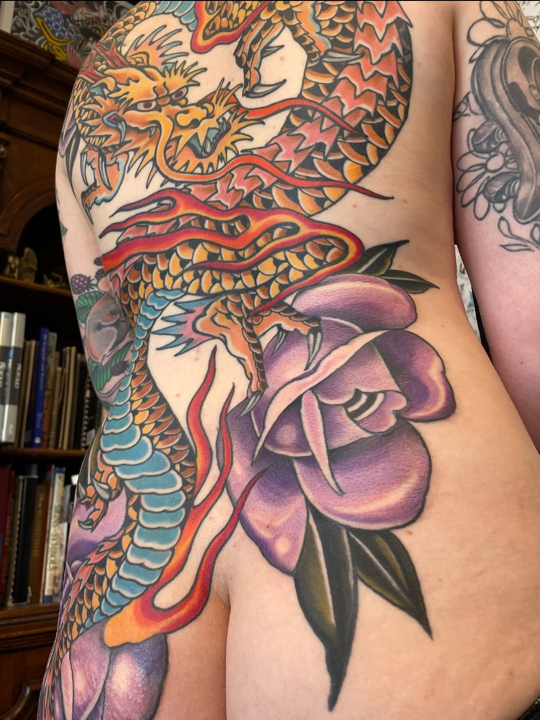 Tattoo by @brianhutflies — japanese_irezumi, illustrative