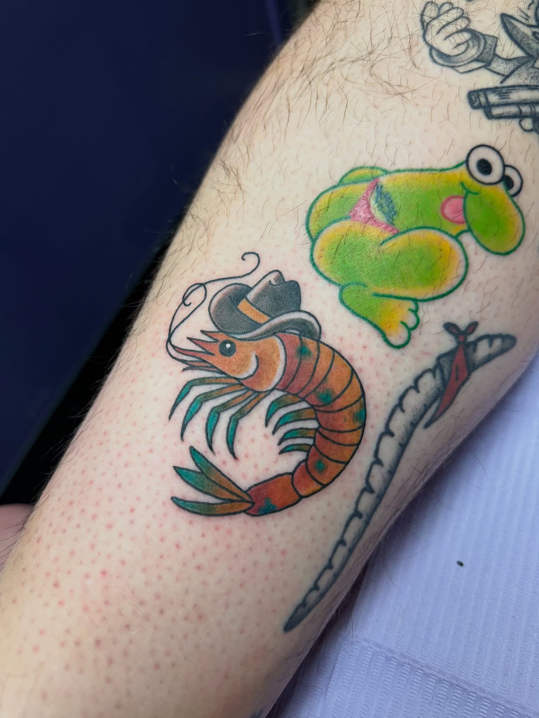 Tattoo by @theehotcoworker — american_traditional, illustrative