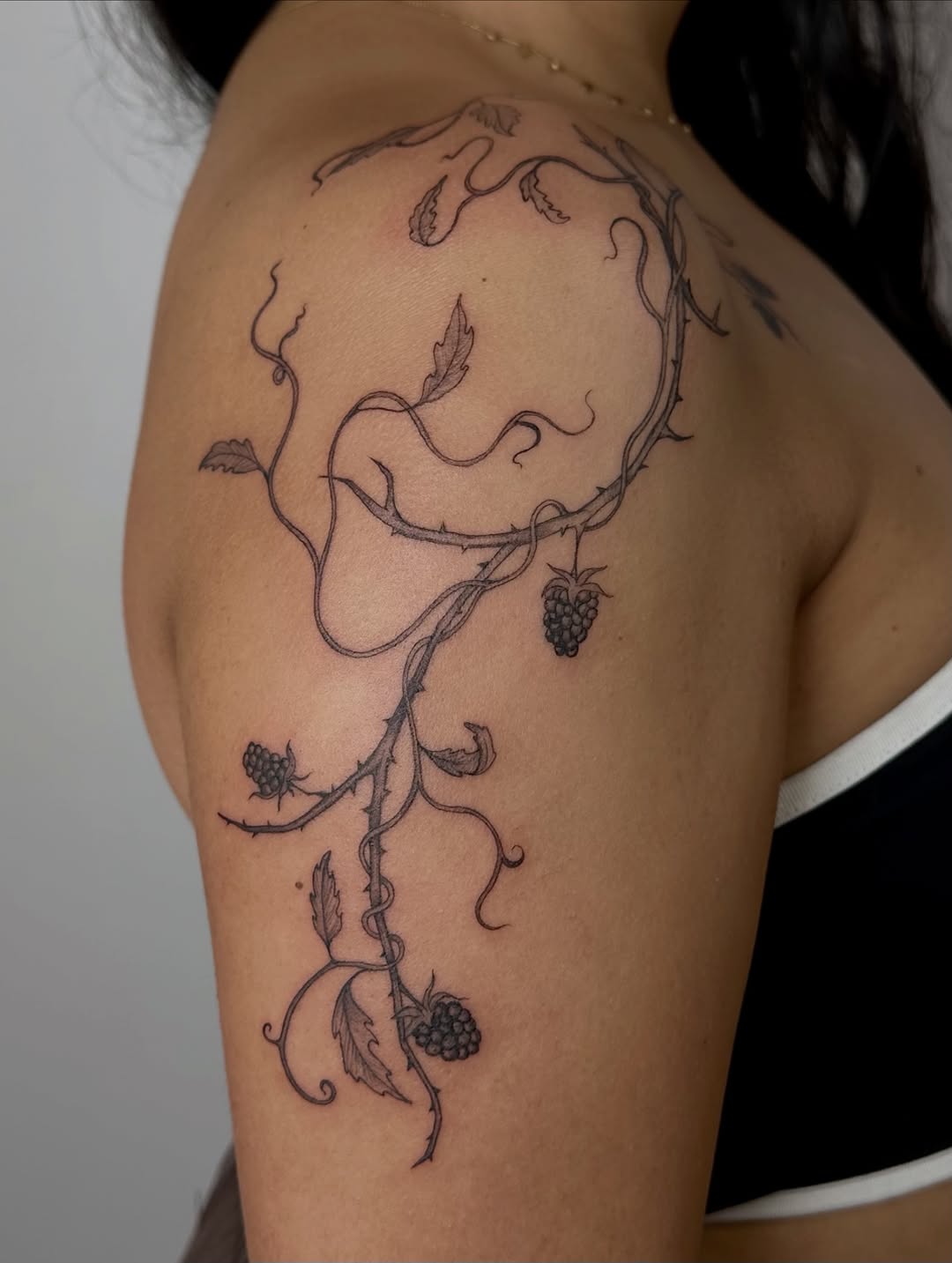 Tattoo by @artbykay.la โ fine_line, illustrative