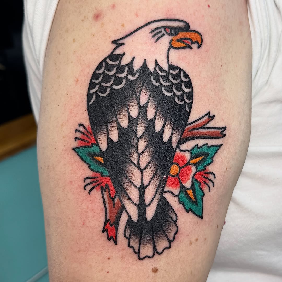 Tattoo by @sawblade_sunken_ship — american_traditional, illustrative