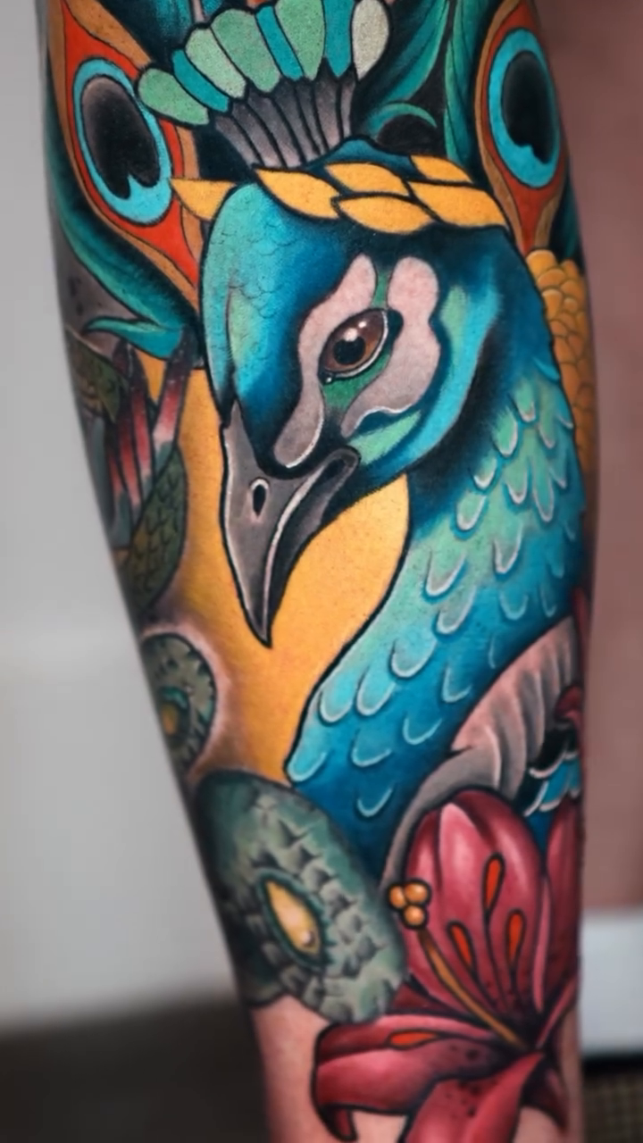 Tattoo by @mrdrextattoo โ neo_traditional, realism