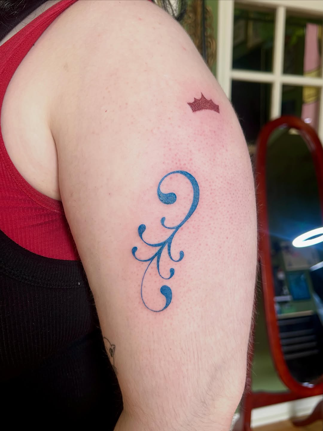 Tattoo by @notmarytattoos — fine_line, minimalist