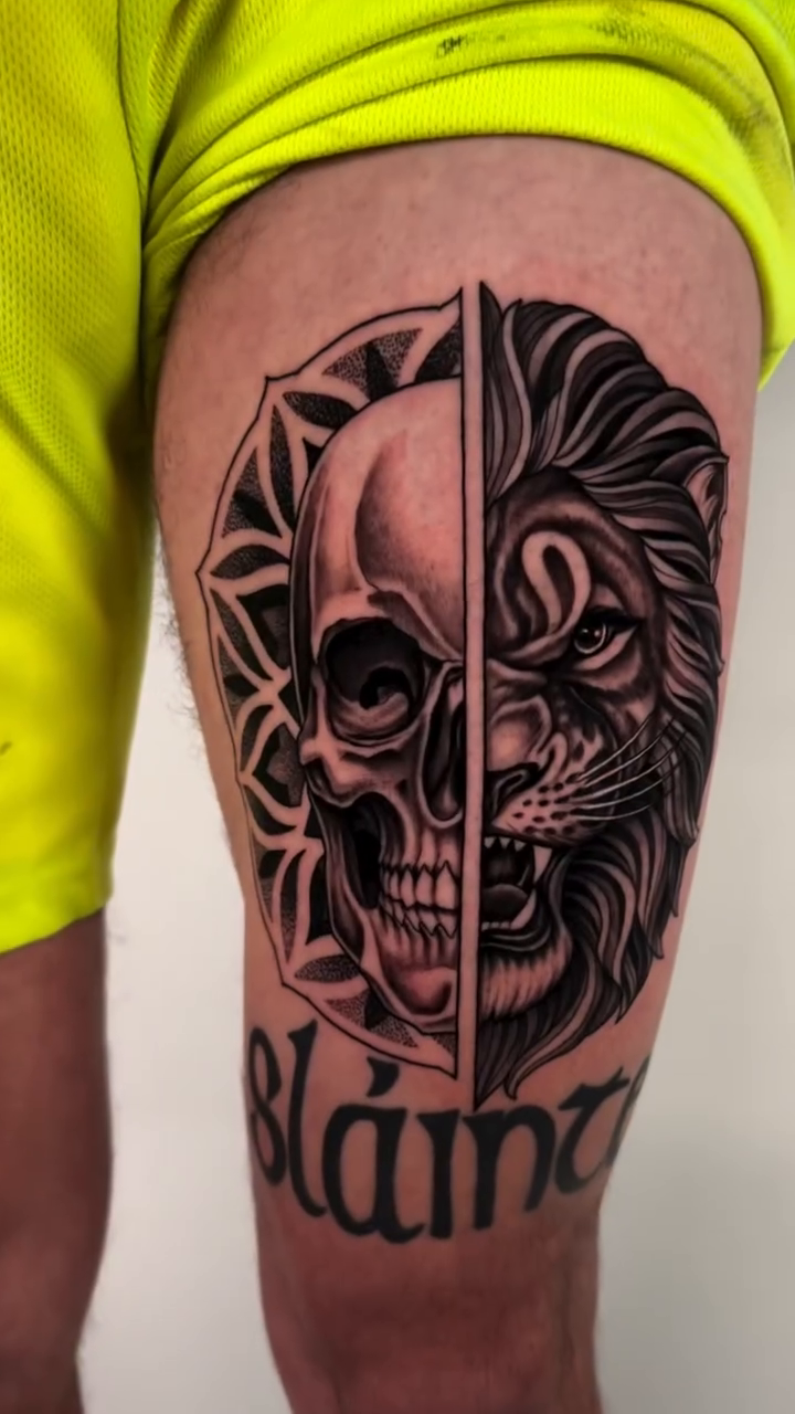 Tattoo by @tannerminocktattoos — black_and_grey, realism