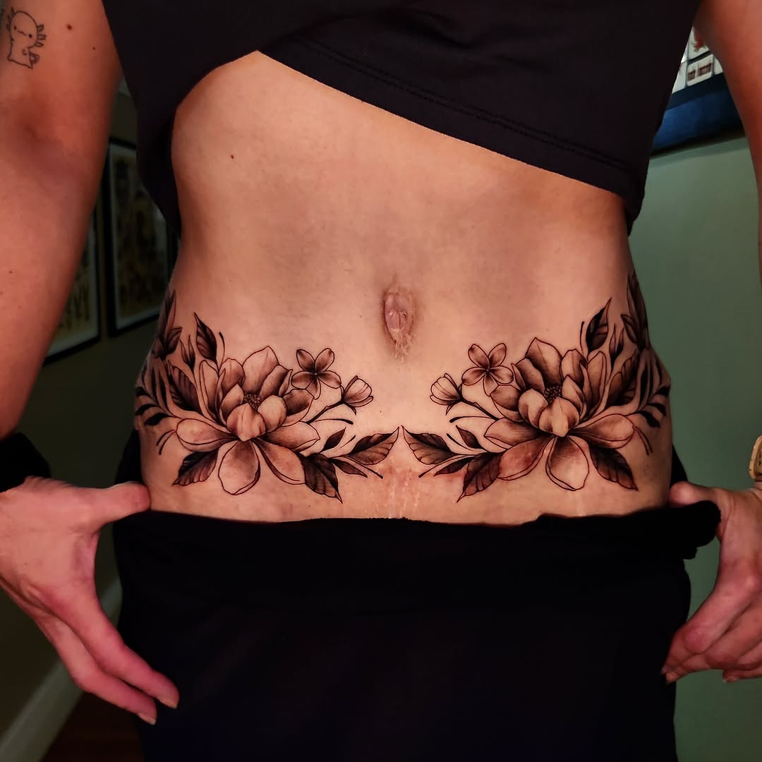 Tattoo by @stone_man720 — black_and_grey, realism