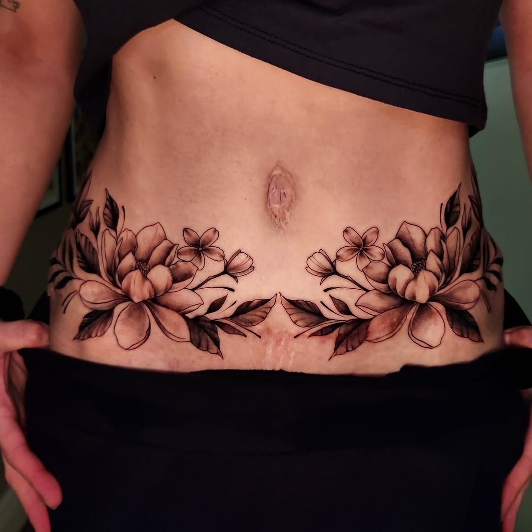 Tattoo by @stone_man720 — black_and_grey, realism