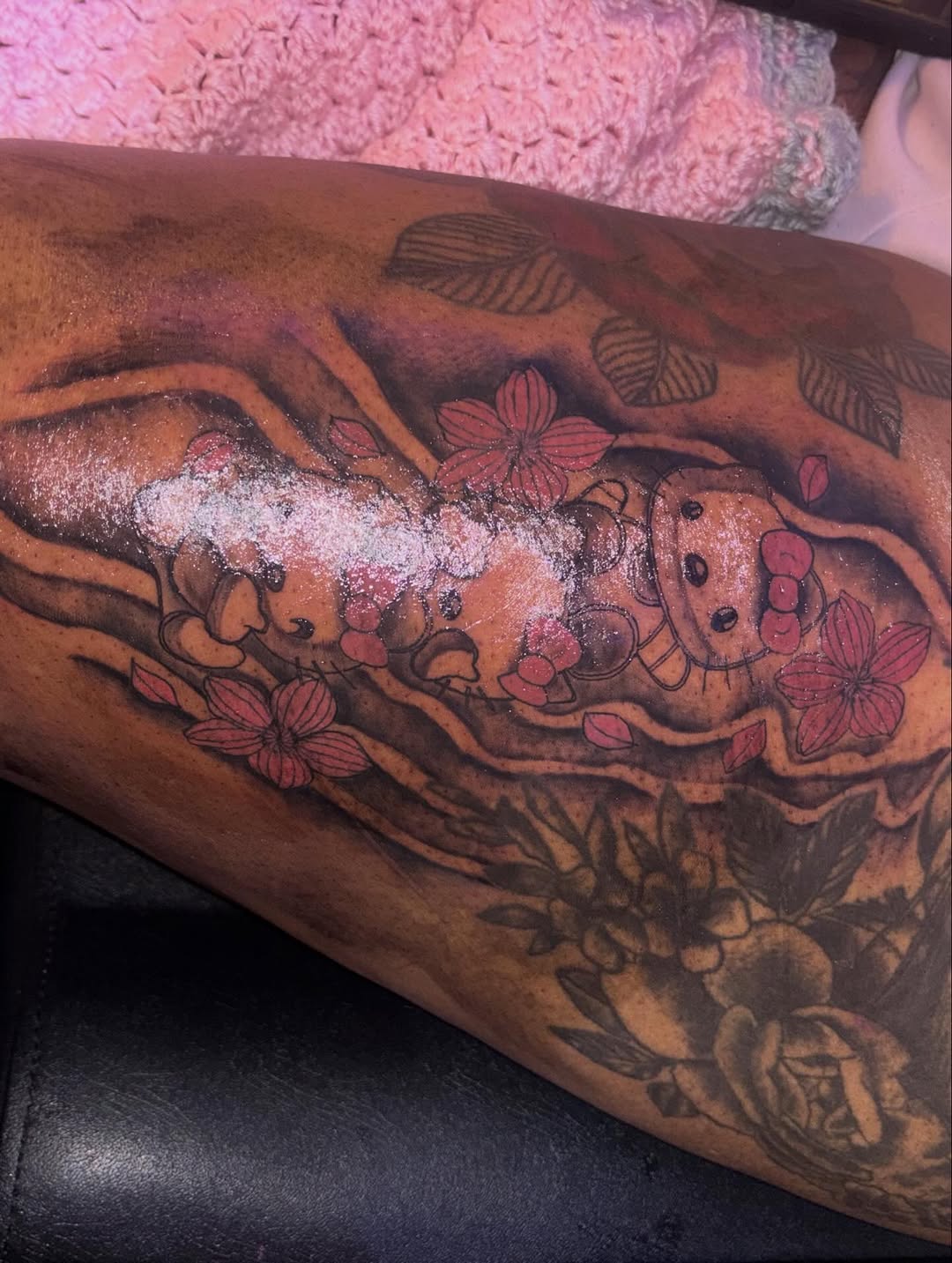 Tattoo by @richmetre_ β new_school, anime