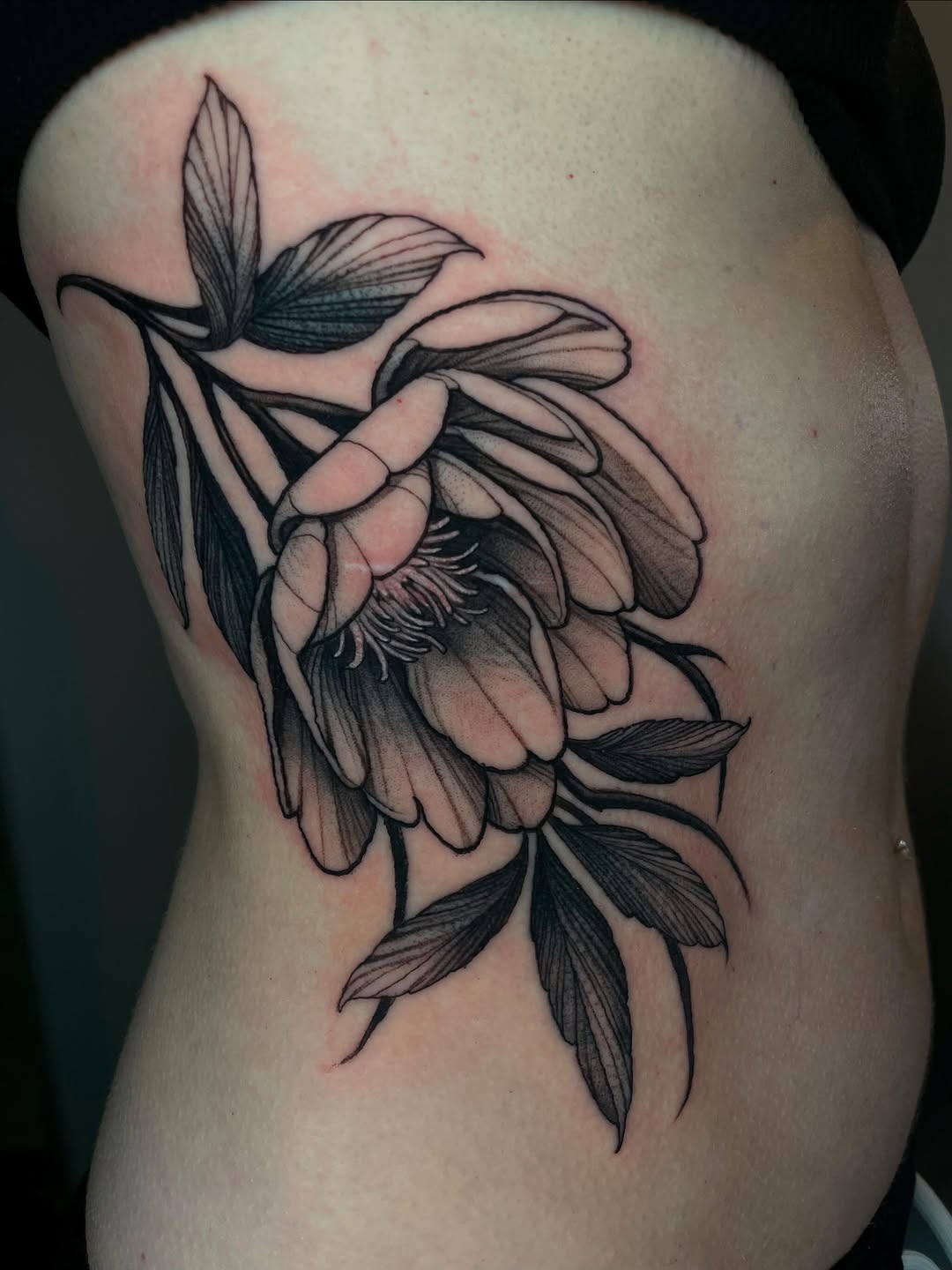 Tattoo by @madelart_ — black_and_grey