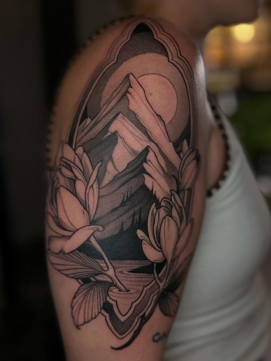Tattoo by @madelart_ — illustrative, black_and_grey