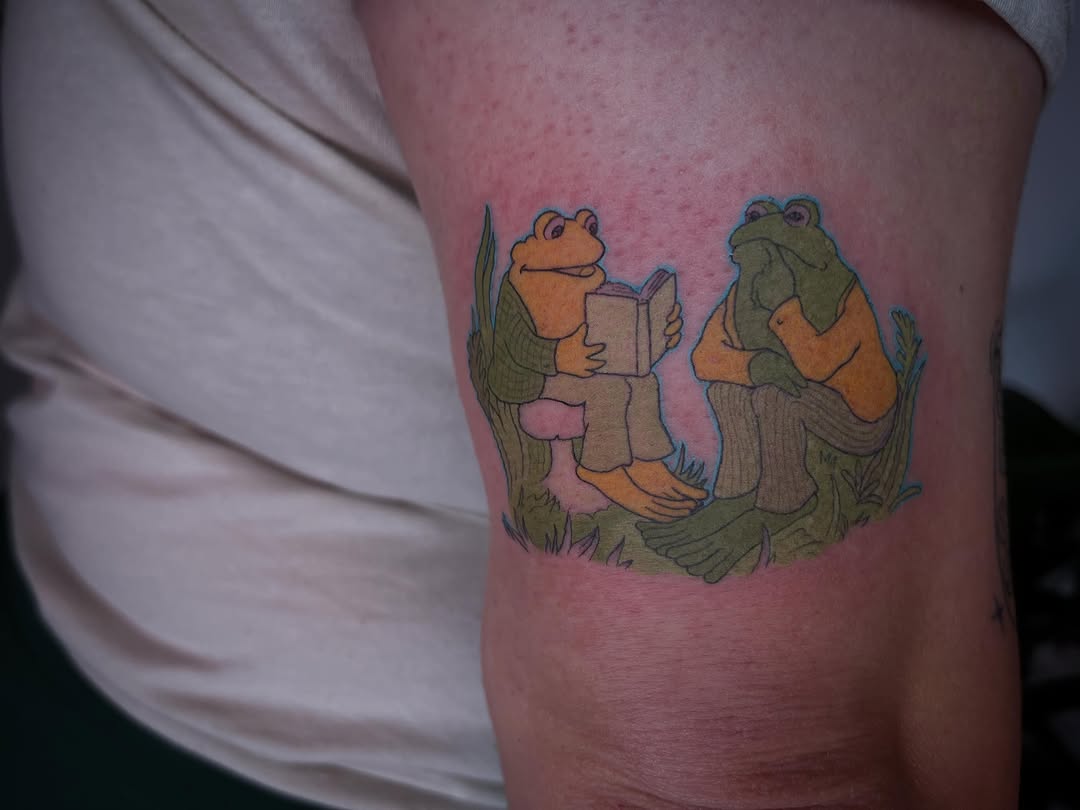Tattoo by @peachdoestattoos โ illustrative, new_school