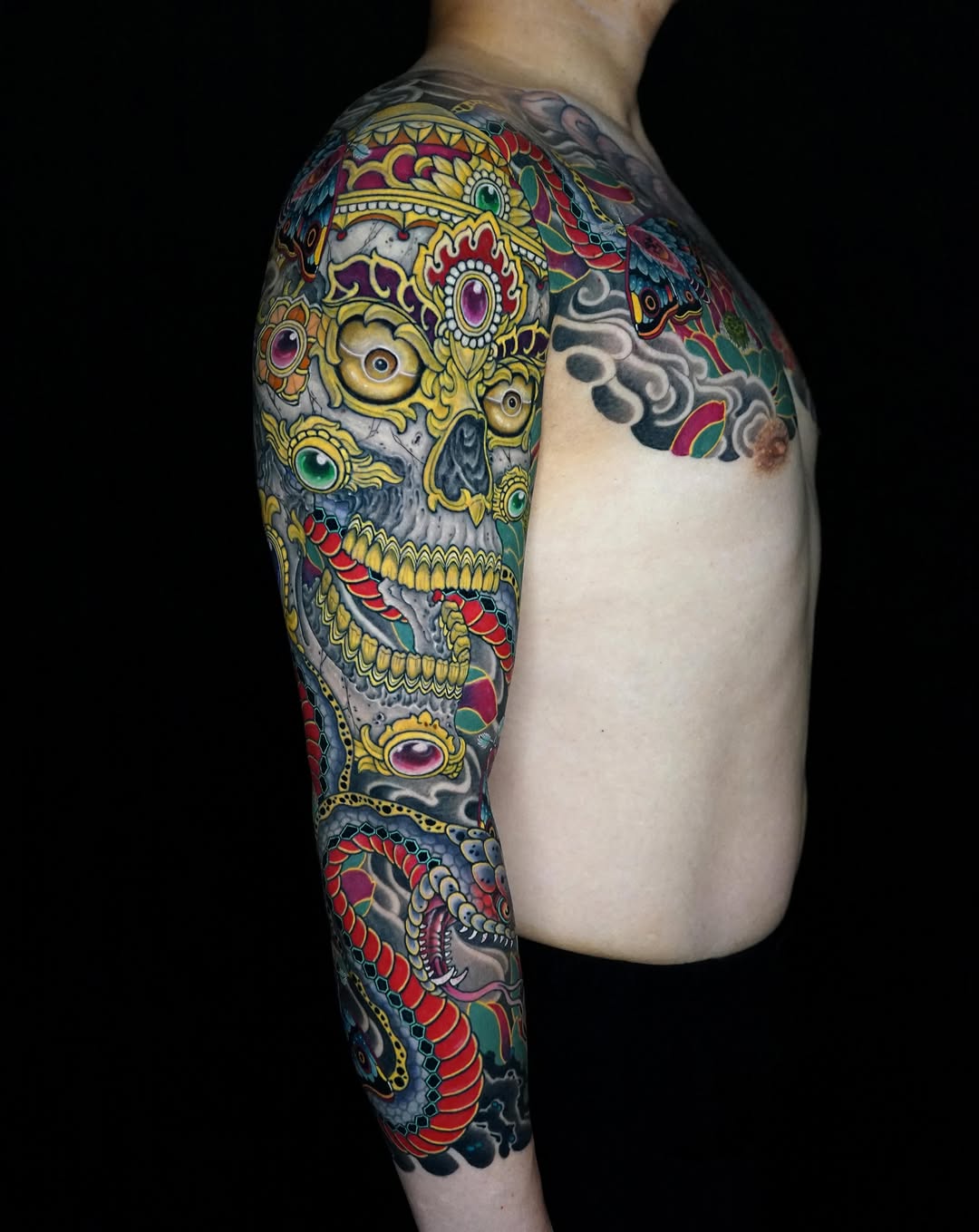 Tattoo by @shiyo_irezumi — japanese_irezumi, neo_traditional