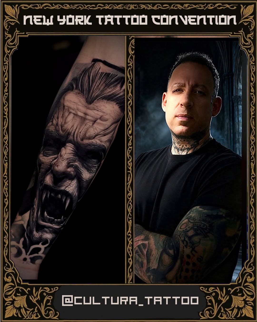 Tattoo work at Tatak International Tatu Expo 2026