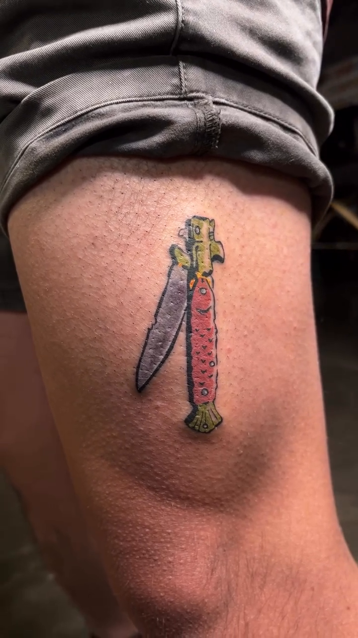 Tattoo by @brooke.elayyne — illustrative, american_traditional