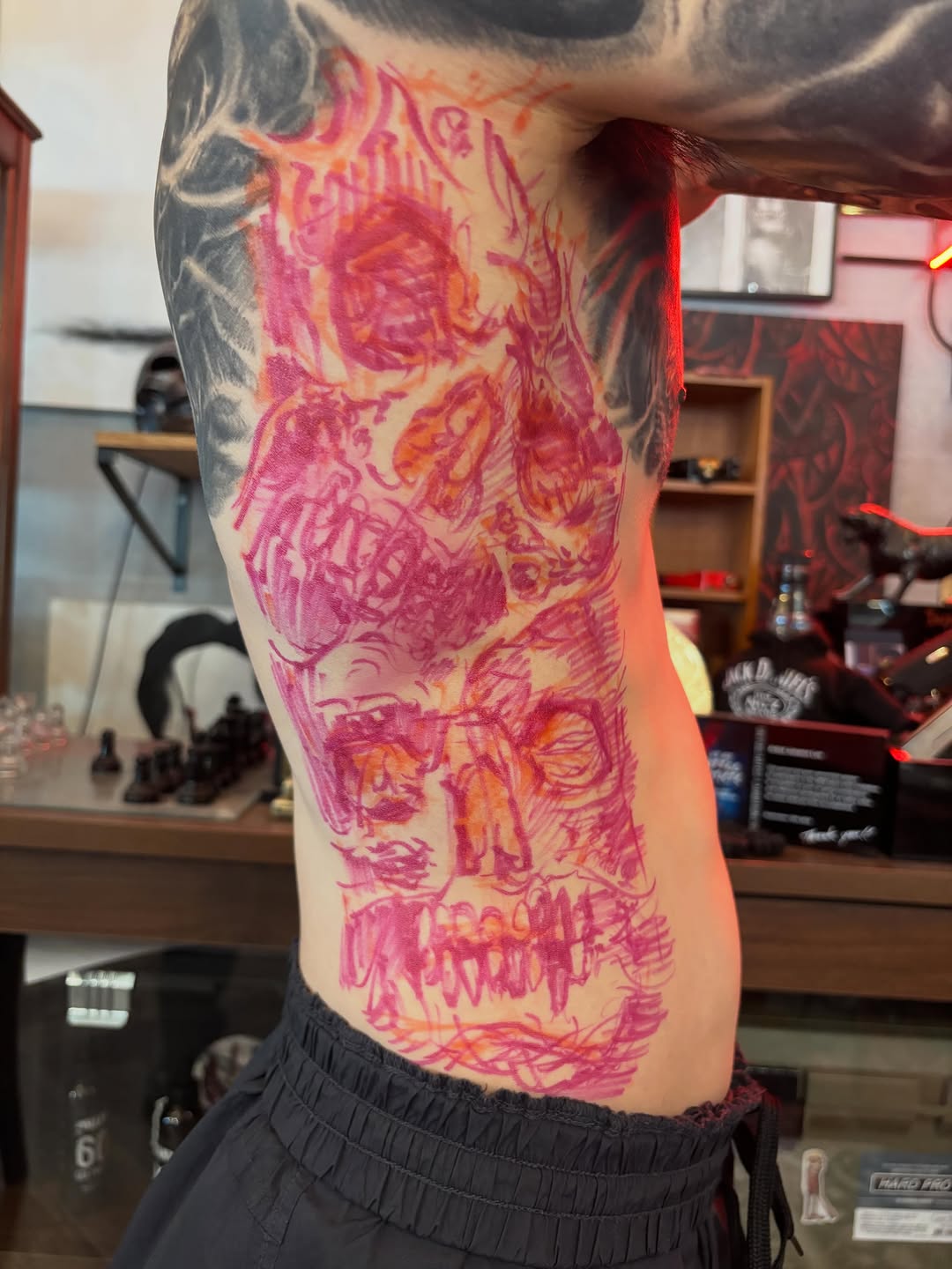 Tattoo by @blaggy__black — trash_polka