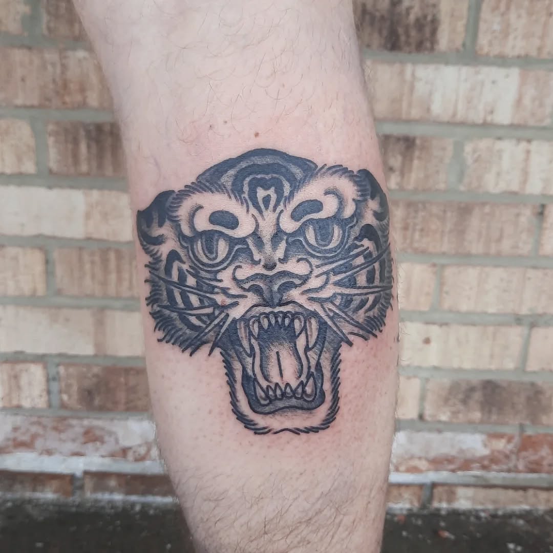 Tattoo by @k8carley_tattoos โ american_traditional, black_and_grey