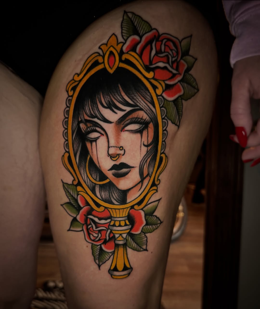 Tattoo by @kmacktattoos โ american_traditional, illustrative