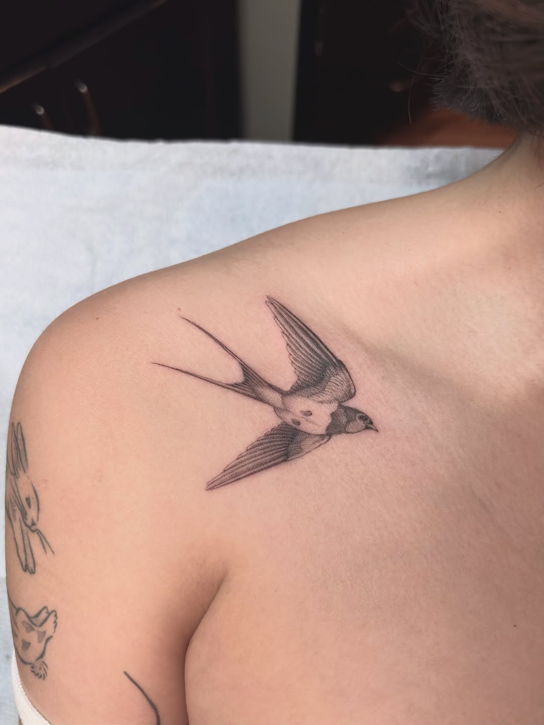 Tattoo by @jakehodsontattoo — fine_line, black_and_grey