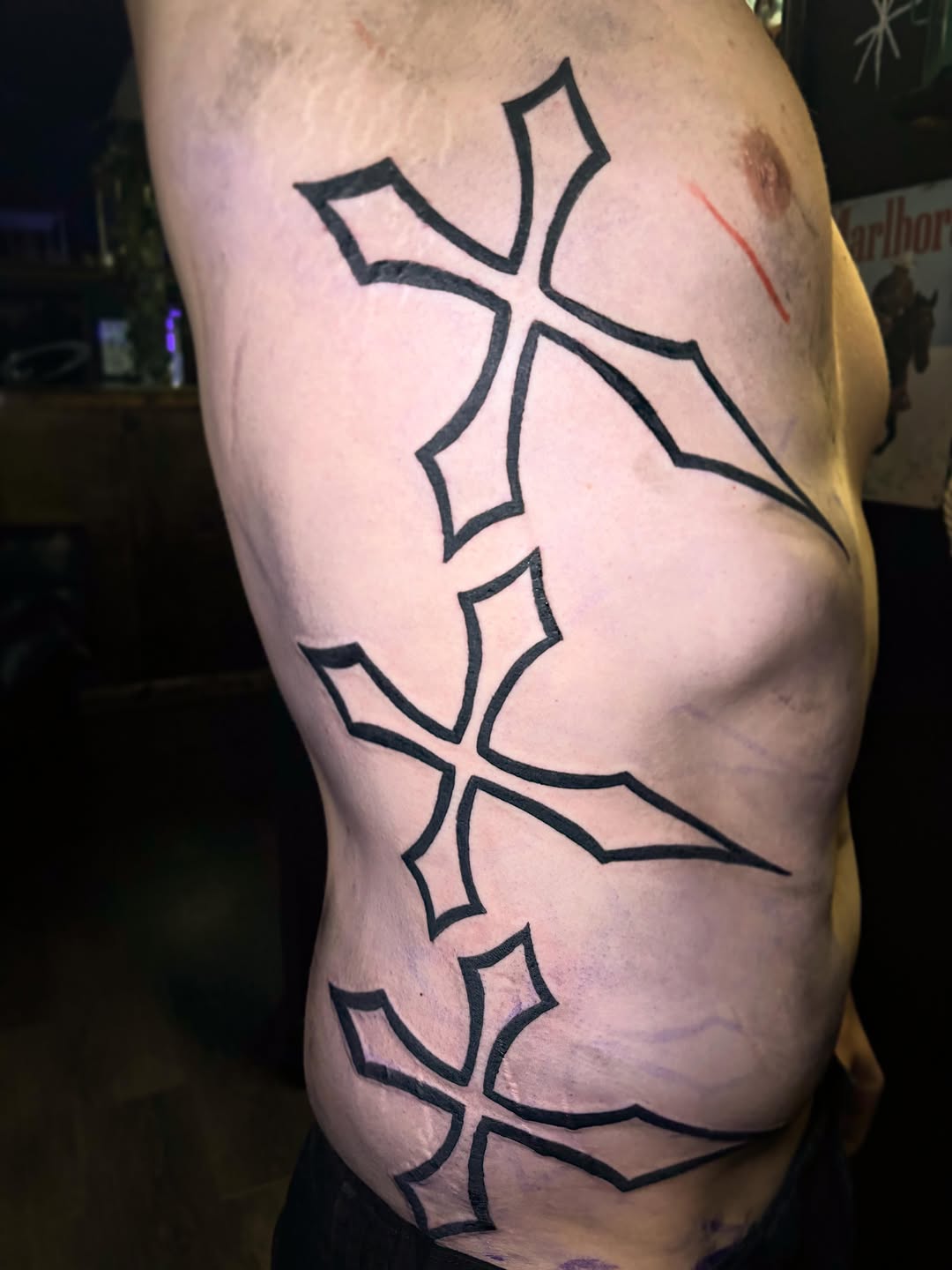 Tattoo by @tattoosbyehay โ blackwork