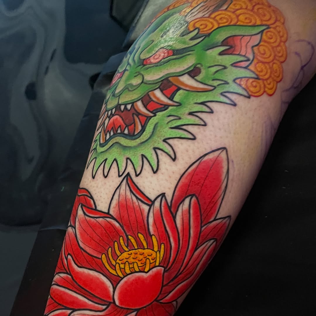Tattoo by @chromaticsauce — japanese_irezumi