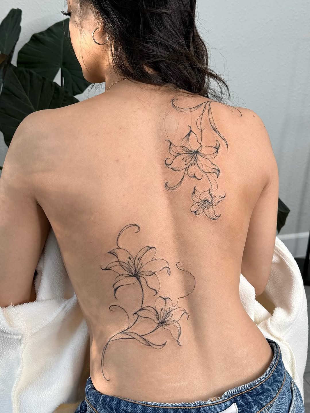 Tattoo by @pomaikai.artistry — fine_line