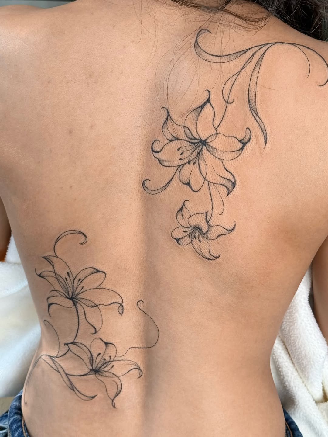 Tattoo by @pomaikai.artistry — fine_line