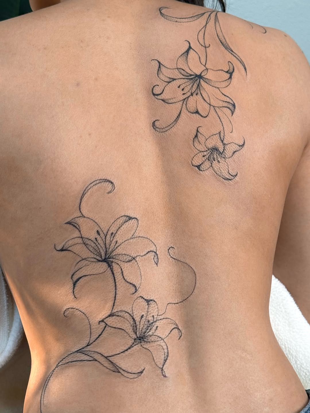 Tattoo by @pomaikai.artistry — fine_line