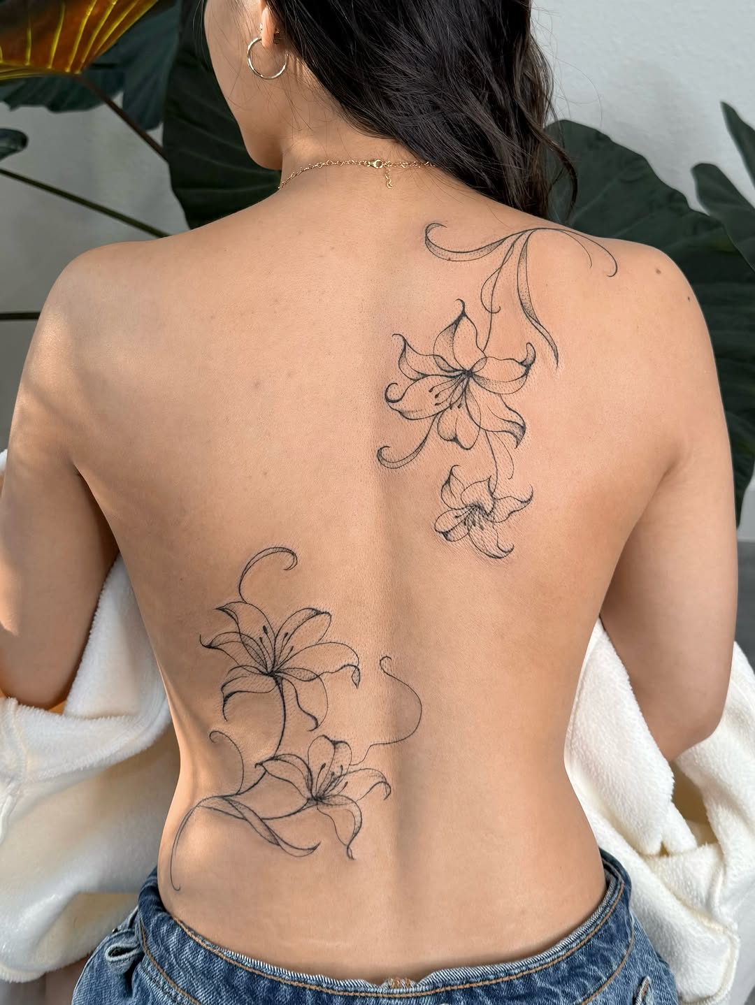 Tattoo by @pomaikai.artistry — fine_line