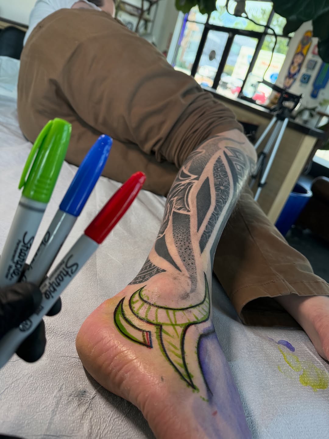 Tattoo by @london_on_the_tatts β geometric, blackwork