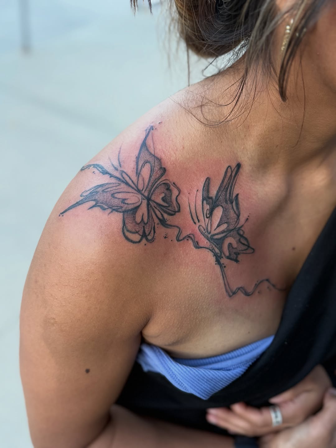 Tattoo by @london_on_the_tatts β fine_line, black_and_grey